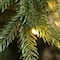 Glitzhome® 11ft Pre-Lit Green Slim Fir Artificial Christmas Tree, Multicolor LED Lights